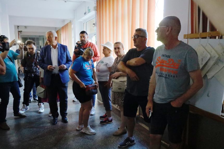 ALEGERI 2024 - Primarul Buzăului: Am votat cu drag de Buzău - FOTO