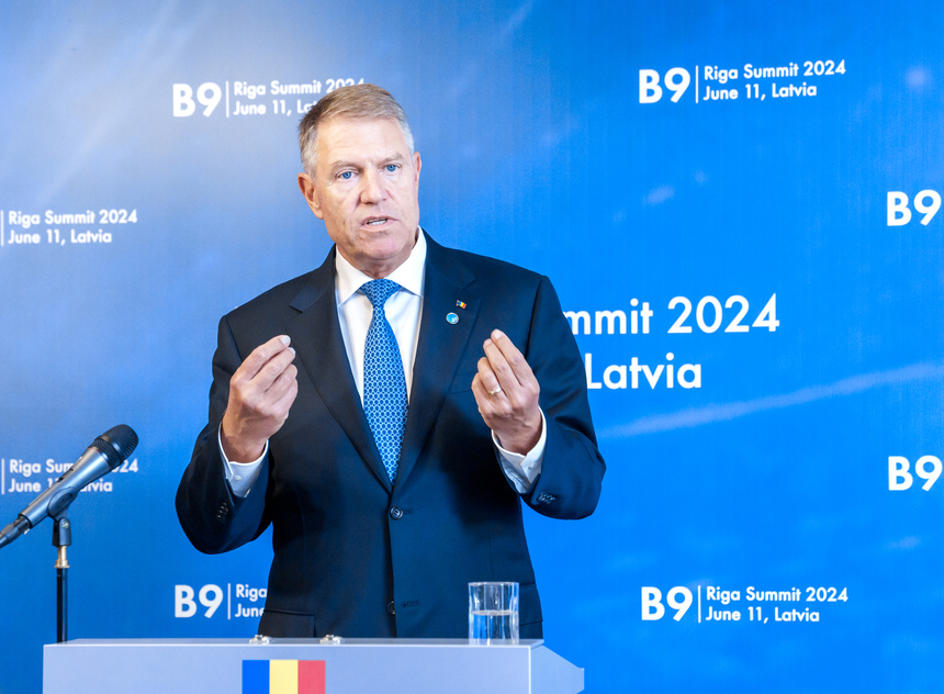 Iohannis, întrebat dacă Ungaria ar putea fi exclusă din formatul Summiturilor B9: Nu, nu s-a discutat despre nicio excludere şi nici nu se va discuta. Este o informaţie de tip fake news