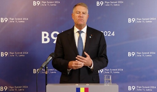Klaus Iohannis: Românii vor să fie apăraţi şi românii sunt apăraţi de NATO
