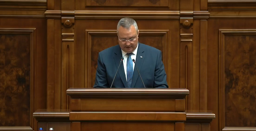 Nicolae Ciucă, la aniversarea Senatului:  Asistăm la o consolidare şi la o creştere a mişcărilor politice de tip extremist şi populist peste tot în lumea liberă care încearcă în mod sistematic să conteste ordinea democratică