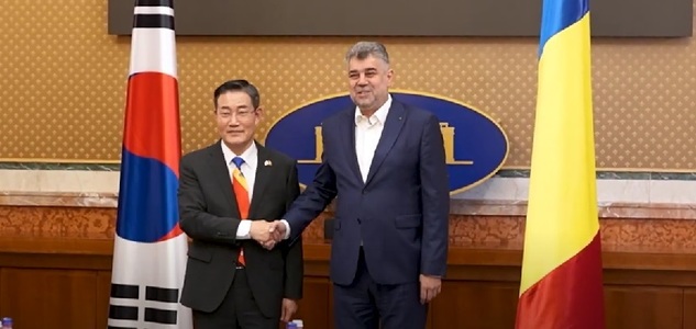 Marcel Ciolacu a avut o întrevedere cu ministrul Apărării Naţionale din Republica Coreea Shin Wonsik / Premierul: Salut dinamica dialogului politic la nivel înalt dintre România şi Republica Coreea