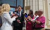 George Simion, la Parchet: Am venit pentru a-mi cere telefonul înapoi şi pentru a mă scutura, efectiv, de mizeria aruncată, cu trei zile înainte de alegeri, asupra noastră / Am informaţii că mă vor ridica şi alte structuri, de exemplu DNA