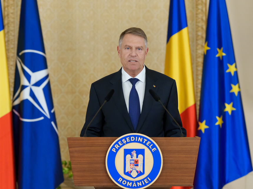 Klaus Iohannis se retrage din competiţia pentru şefia NATO / România susţine candidatura lui Mark Rutte pentru funcţia de secretar general al Alianţei Nord-Atlantice 