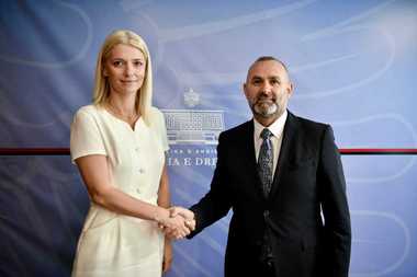 Alina Gorghiu, întâlnire cu ministrul justiţiei din Albania, Ulsi Manja: Şi România, şi Albania sunt în plin proces de reformă a sistemului penitenciar, şi ne confruntăm cu provocări similare