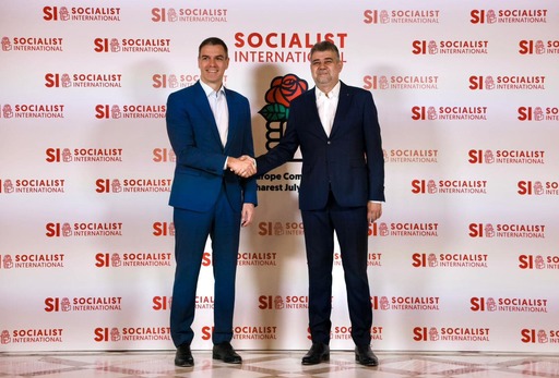 UPDATE - Internaţionala Socialistă la Bucureşti - Premierul spaniol a venit după ce a urmărit meciul Spania-Germania de la EURO-2024 / Ciolacu: Eu cred că Spania va câştiga Campionatul European / Ce au mai declarat Marcel Ciolacu şi Pedro Sanchez - VIDEO