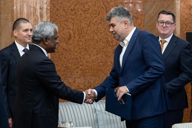 Premierul Marcel Ciolacu, întrevedere cu reprezentanţii Google: Expertiza şi contribuţia Google sunt esenţiale pentru a pune în practică servicii publice performante şi sigure pentru români
