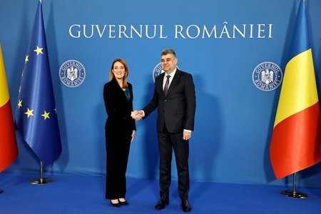 Marcel Ciolacu o felicită pe Roberta Metsola, după realegerea în funcţia de preşedinte al Parlamentului European: Guvernul României este pregătit să continue cooperarea noastră fructuoasă, în beneficiul UE şi al cetăţenilor noştri europeni