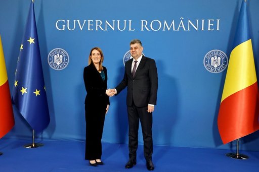 Marcel Ciolacu o felicită pe Roberta Metsola, după realegerea în funcţia de preşedinte al Parlamentului European: Guvernul României este pregătit să continue cooperarea noastră fructuoasă, în beneficiul UE şi al cetăţenilor noştri europeni