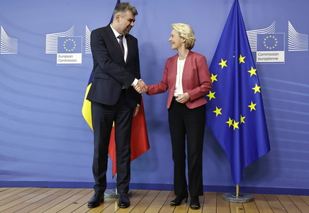 Marcel Ciolacu, după realegerea Ursulei von der Leyen în fruntea Comisiei Europene, pentru următorii 5 ani: Guvernul României va rămâne angajat activ,  pentru a lucra la priorităţile noastre comune, pentru cetăţenii noştri şi pentru Uniunea Europeană