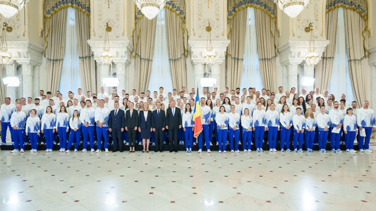Preşedintele Klaus Iohannis participă la Ceremonia de deschidere a Jocurilor Olimpice de la Paris
