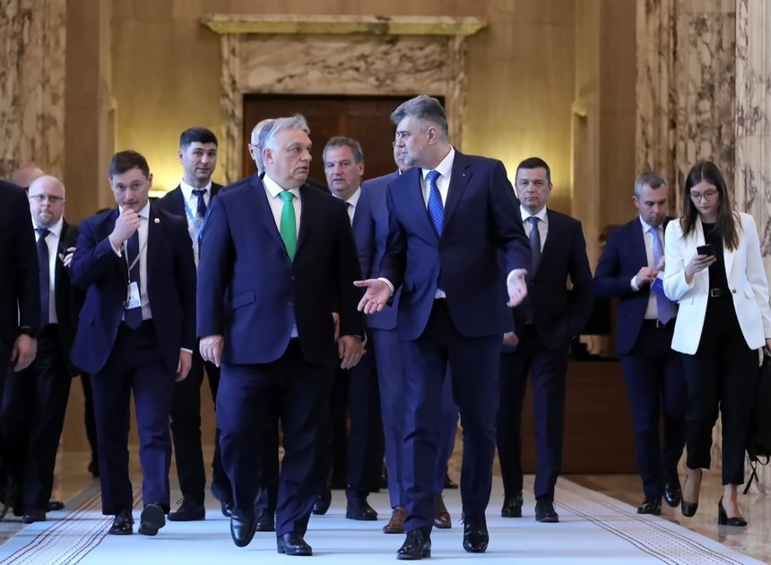 Premierul Marcel Ciolacu, întâlnire informală, vineri, cu premierul Ungariei, Viktor Orban 