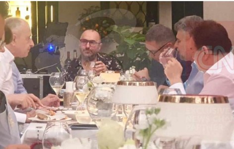 Marcel Ciolacu, Mircea Geoană, Victor Ponta, la aceeaşi masă, la restaurant. Ponta: În niciun caz nu a fost o întâlnire politică