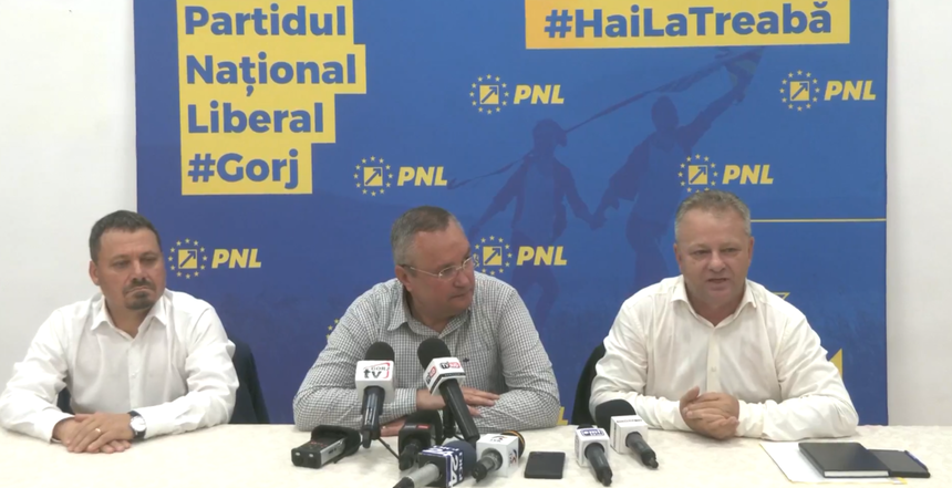 PNL Gorj a votat în unanimitate o rezoluţie privind susţinerea candidaturii lui Nicolae Ciucă la preşedinţia României