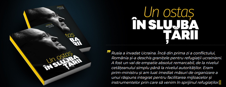 Nicolae Ciucă, despre volumul său: Este o carte care nu reprezintă nimic altceva decât o autobiografie/ În viaţă nu e nimeni care să îţi facă un scenariu sau o regie sau să îţi joace rolul. Fiecare dintre noi ne jucăm rolul pe baza propriilor decizii