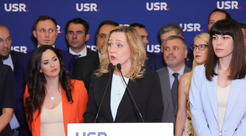 Elena Lasconi spune că nu a vorbit cu Ciucă: Uşa USR-ului e deschisă. Am vorbit cu toate celelalte forţe de centru-dreapta, PMP, Forţa Dreptei, REPER, independenţi, o să ieşim cu o comunicare la sfârşitul acestei săptămâni