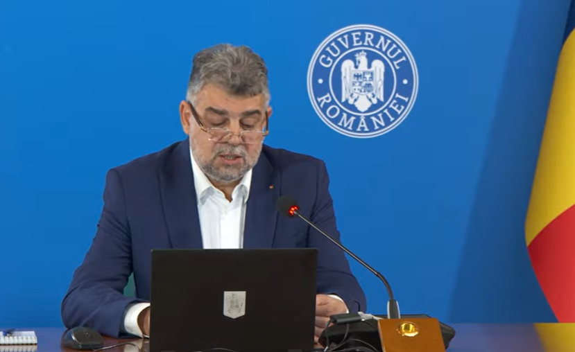 Marcel Ciolacu: Eu sunt un om norocos. Sunt un om care a primit de la români şi de la Dumnezeu tot ce mi-am dorit / Nu mi-am dorit niciodată să fiu prim-ministru /  Este evident că românii îşi doresc o stabilitate politică