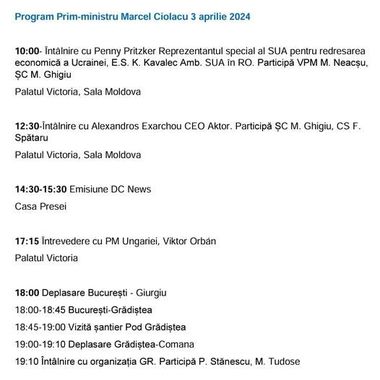 UPDATE - Ciolacu îi răspunde preşedintelui PNL: Nici domnul Ciucă, nici domnul Iohannis – împreună sau separat, nu au fost în programul meu pe 3 aprilie! Ca să nu se mai încurce domnul Ciucă în explicaţii/ Replica lui Ciucă