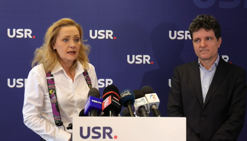 Elena Lasconi, după întâlnirea cu Nicuşor Dan: Eu nu aş fi fost astăzi, aici, dacă nu exista Nicuşor şi vreau să-i mulţumesc / Am discutat astăzi toate cele 20 de puncte propuse de primarul Capitalei, suntem de acord cu toate