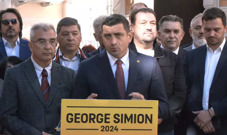 AUR a depus lista candidaţilor pe Bucureşti la alegerile parlamentare: George Simion, cap de listă la Camera Deputaţilor, urmat de George Becali, Lidia Vadim Tudor, pe locul 4