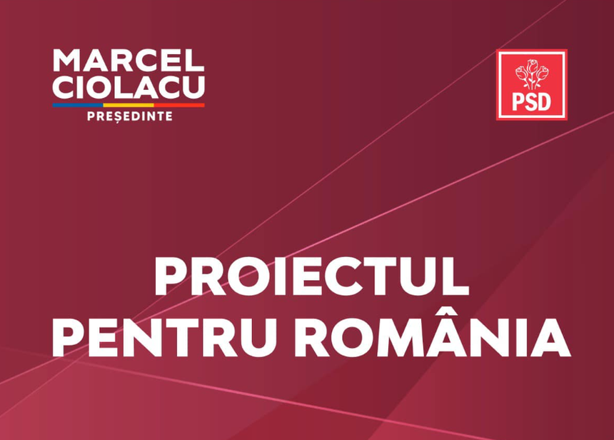 UPDATE - Ciolacu, la lansarea candidaturii: Nu vreau să fiu un preşedinte care urăşte şi dezbină / Voi pune interesele economice pe primul loc / Am pregătit un plan pentru România. Un set de priorităţi naţionale / De ce a ales să candideze - VIDEO