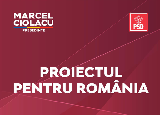 Ciolacu: Candidez la Preşedinţie pentru că iubesc România şi cred în potenţialul ţării noastre / În următorii cinci ani, putem fi a zecea economie a Uniunii Europene

