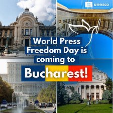 Guvern: România va găzdui la Bucureşti, în mai 2025, cea de-a 32-a ediţie a Conferinţei UNESCO dedicate Zilei Internaţionale a Libertăţii Presei şi ceremonia de decernare a Premiului Mondial Guillermo Cano