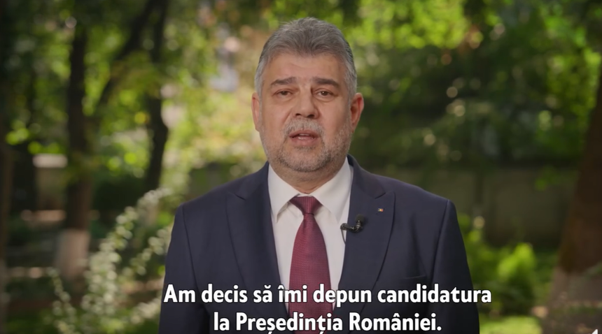 Marcel Ciolacu, întrebat cu cine îşi doreşte să intre în al doilea tur al alegerilor prezidenţiale: Cu domnul Ciucă