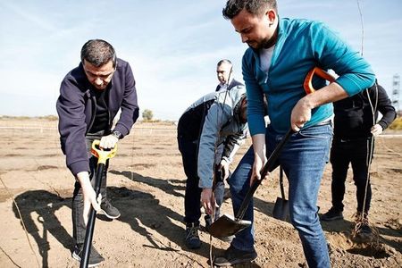 Ministrul Transporturilor: Centura Verde Bucureşti-Ilfov prinde viaţă! Astăzi au fost plantaţi primii copaci, aproximativ 16.000 de arbori, în zona Autostrăzii de Centură a Capitalei (A0)