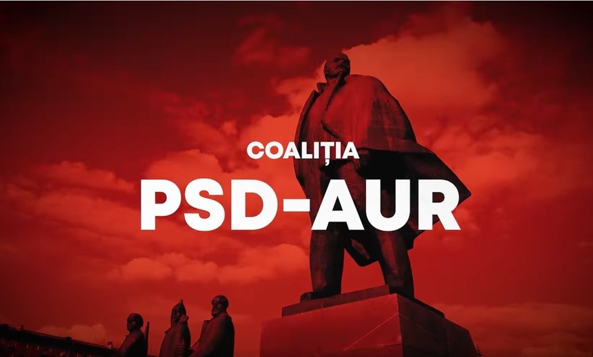 PNL îndeamnă la vot printr-un mesaj electoral anti „binomul PSD-AUR”, cu trimiteri la Lenin, 10 august, mineriade şi Ceauşescu. Ciucă: Nu îţi irosi votul de dreapta! - VIDEO
