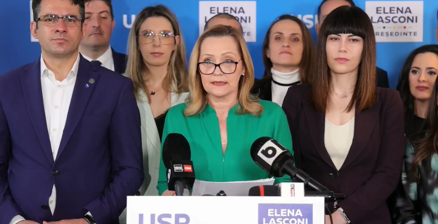 Elena Lasconi: Sunt sigură că voi intra în turul 2 şi că voi câştiga preşedinţia. Nu pentru că sunt arogantă, ci pentru că eu mă încred în români