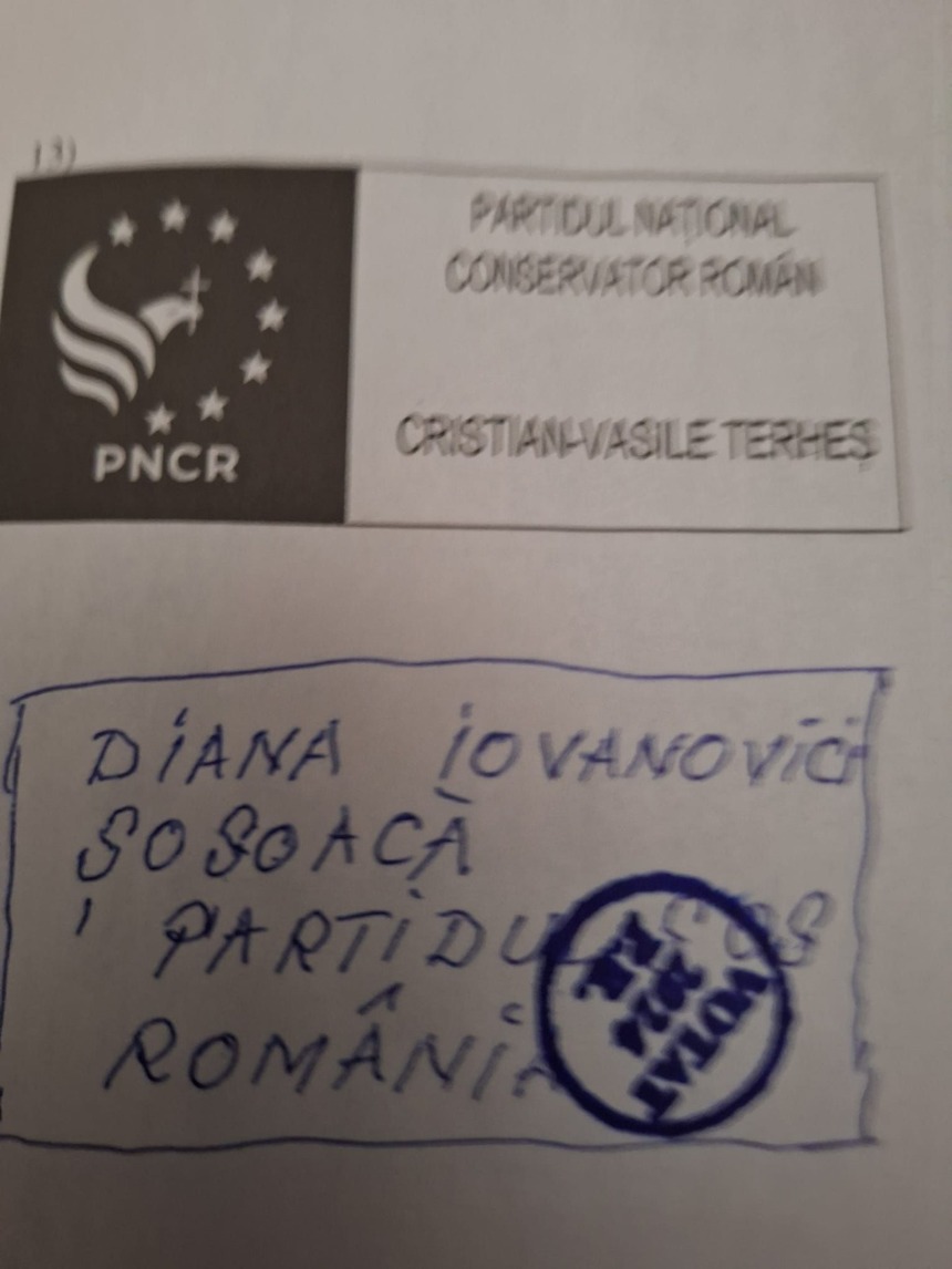 ALEGERI PREZIDENŢIALE 2024 - Anchetă a Poliţiei Capitalei după ce europarlamentarul Diana Şoşoacă a făcut un clip video în cabina de vot/ Ea a publicat mai multe buletine de vot cu numele său adăugat cu pixul, peste care s-a aplicat ştampila ”Votat” - FOTO