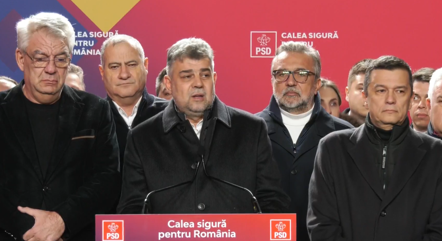 ALEGERI PREZIDENŢIALE 2024- Marcel Ciolacu: Le mulţumesc tuturor celor care mi-au acordat votul şi încrederea lor, a fost un vot pozitiv pentru echilibru şi stabilitate. Voi sta de vorbă cu fiecare candidat, pentru a aduna toate propunerile bune