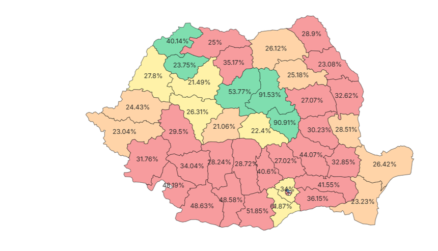 ALEGERI PARLAMENTARE 2024 – PSD conduce, atât la Camera Deputaţilor, cât şi la Senat, după centralizarea a peste 10% dintre procesele verbale / În Harghita şi Covasna, UDMR are peste 90%

