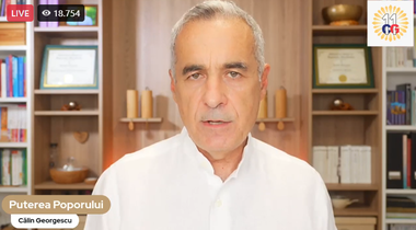 Călin Georgescu: Voi desemna un prim-ministru care se prezintă cu o majoritate, dar un prim-ministru care în primul rând este pregătit moral, profesional şi, evident, putem negocia programul de ţară pe care sau prin care eu am fost ales