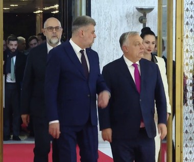 Premierul Ungariei Viktor Orban, întâmpinat la Palatul Victoria de Marcel Ciolacu şi de Kelemen Hunor / Orban şi Ciolacu au programate declaraţii de presă comune - FOTO, VIDEO
