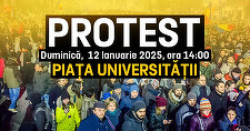 AUR anunţă un protest, în 12 ianuarie, în Piaţa Universităţii: Vrem să transmitem un mesaj clar: ne dorim reluarea alegerilor cât mai urgent