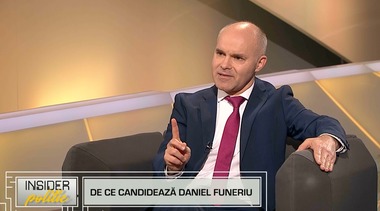 Daniel Funeriu: Unul dintre motivele pentru care candidez la Preşedinţie este că toate ideile cu care am venit în viaţa publică  privind educaţia au crescut în societate
