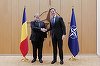 Ministrul de Externe Emil Hurezeanu, întrevedere cu Mark Rutte, Secretarul General al NATO. Discuţii despre acţiunile maligne ale Rusiei la adresa Aliaţilor şi a unor parteneri, precum şi impactul acestora asupra securităţii euroatlantice