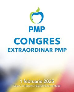 Congres Extraordinar al PMP/ Formaţiunea va valida susţinerea candidaturii lui Nicuşor Dan la alegerile prezidenţiale