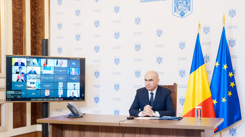 Ilie Bolojan, participare la Summitul extraordinar informal al PPE: A evidenţiat sprijinul constant şi substanţial al României pentru Ucraina şi a subliniat susţinerea fermă pentru menţinerea unităţii şi coordonării la nivelul UE