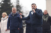 Preşedintele AUR, George Simion, la protestul din Piaţa Victoriei: Marcel Ciolacu este co-autorul loviturii de stat din 6 decembrie / Călin Georgescu este un om care nu se teme! 