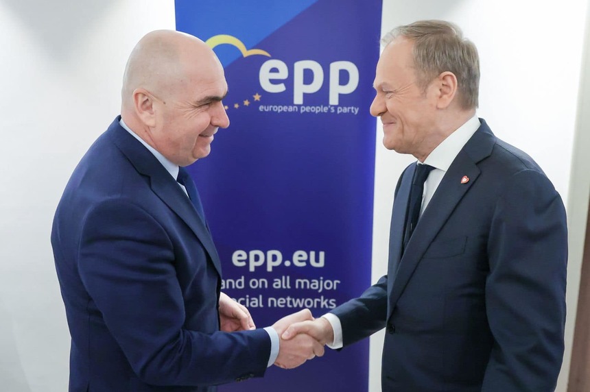 Ilie Bolojan: Împreună cu prim-ministrul Poloniei, Donald Tusk, am convenit să continuăm coordonarea ca parteneri strategici şi aliaţi apropiaţi, precum şi să sprijinim Ucraina şi Republica Moldova