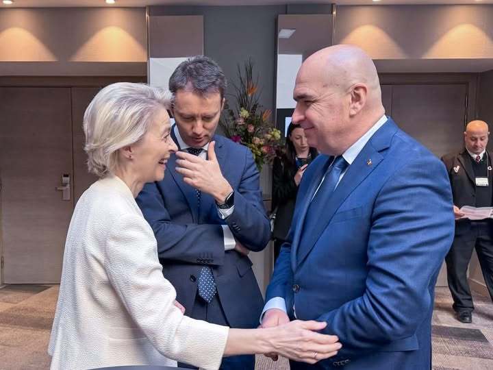 Ilie Bolojan, discuţii cu preşedinta Comisiei Europene, Ursula von der Leyen, în marja summitului PPE: Am reafirmat sprijinul nostru pentru iniţiativele recente ale Comisiei Europene în domeniul apărării şi competitivităţii