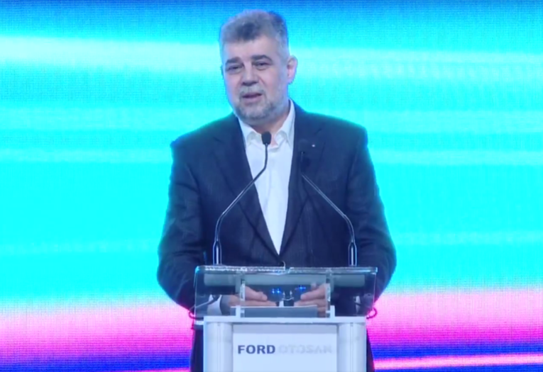 Marcel Ciolacu: Mă bucur să fiu aici în această zi memorabilă pentru industria auto din România şi pentru Ford Craiova / Livrarea primelor maşini din noua gamă de auto complet electrice, exemplu de cooperare în afaceri - VIDEO