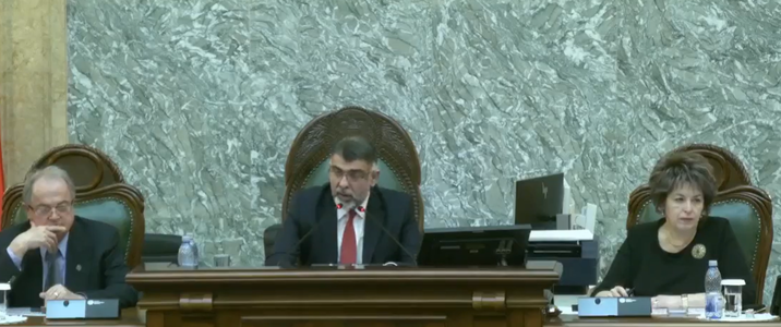 Senatul a respins moţiunea simplă împotriva ministrului Energiei, Sebastian Burduja, depusă de AUR