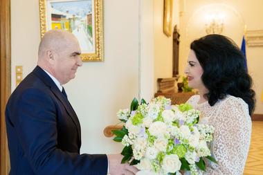 Ilie Bolojan, întâlnire cu soprana Angela Gheorghiu – FOTO

