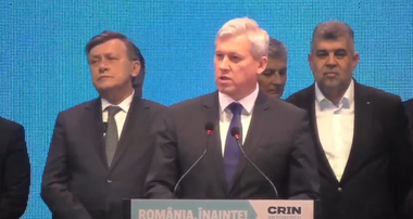 Cătălin Predoiu: Suntem la câteva săptămâni de primul tur şi pot să vă spun, pe date certe, pe date serioase, că suntem în progresie. Crin Antonescu creşte treptat şi se apropie de prima poziţie / Votul util trebuie să meargă la Crin Antonescu