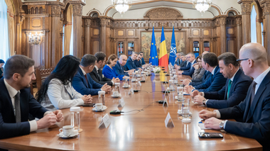 Preşedintele interimar Ilie Bolojan, discuţii cu europarlamentarii români: Desfăşurare corectă a alegerilor, un interes strategic pentru România, esenţial pentru consolidarea democraţiei 