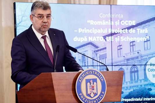 Premierul Ciolacu anunţă că România a primit cel de‑al 14‑lea aviz formal favorabil în procesul de aderare la Organizaţia pentru Cooperare şi Dezvoltare Economică, pentru politicile agricole