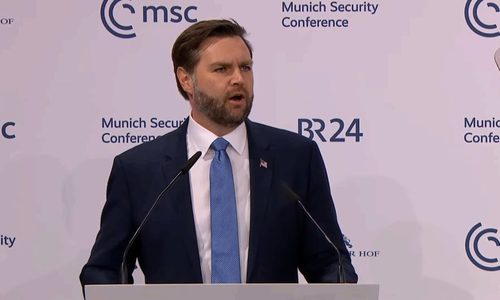 Ambasada SUA la Bucureşti reia pe Facebook un citat din discursul pe care vicepreşedintele JD Vance l-a rostit în februarie la Munchen, când a criticat anularea alegerilor prezidenţiale din România